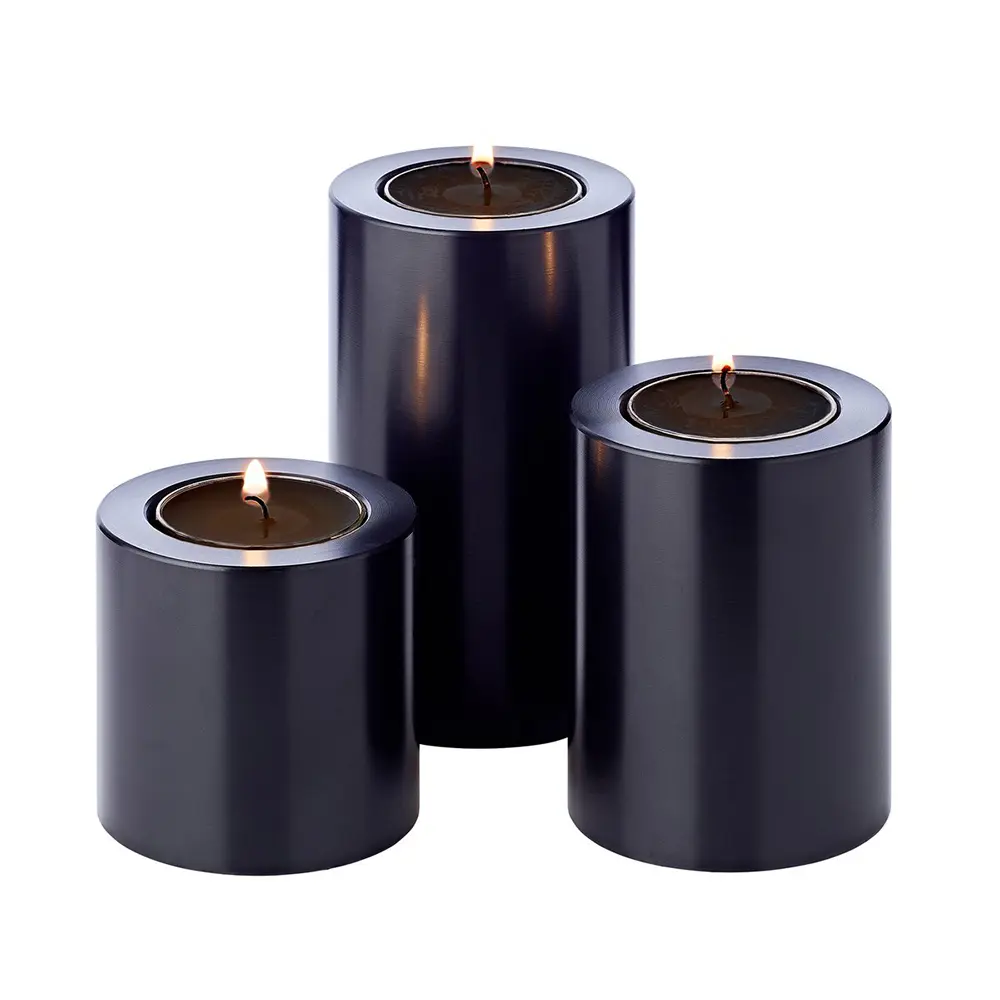Dauerkerze Teelichthalter 3er Set