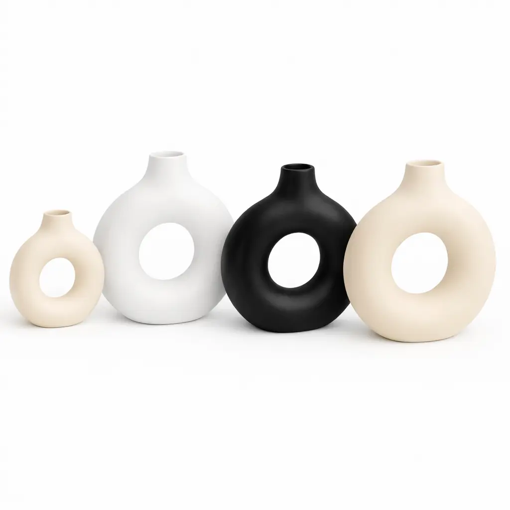 Donut Vase Set