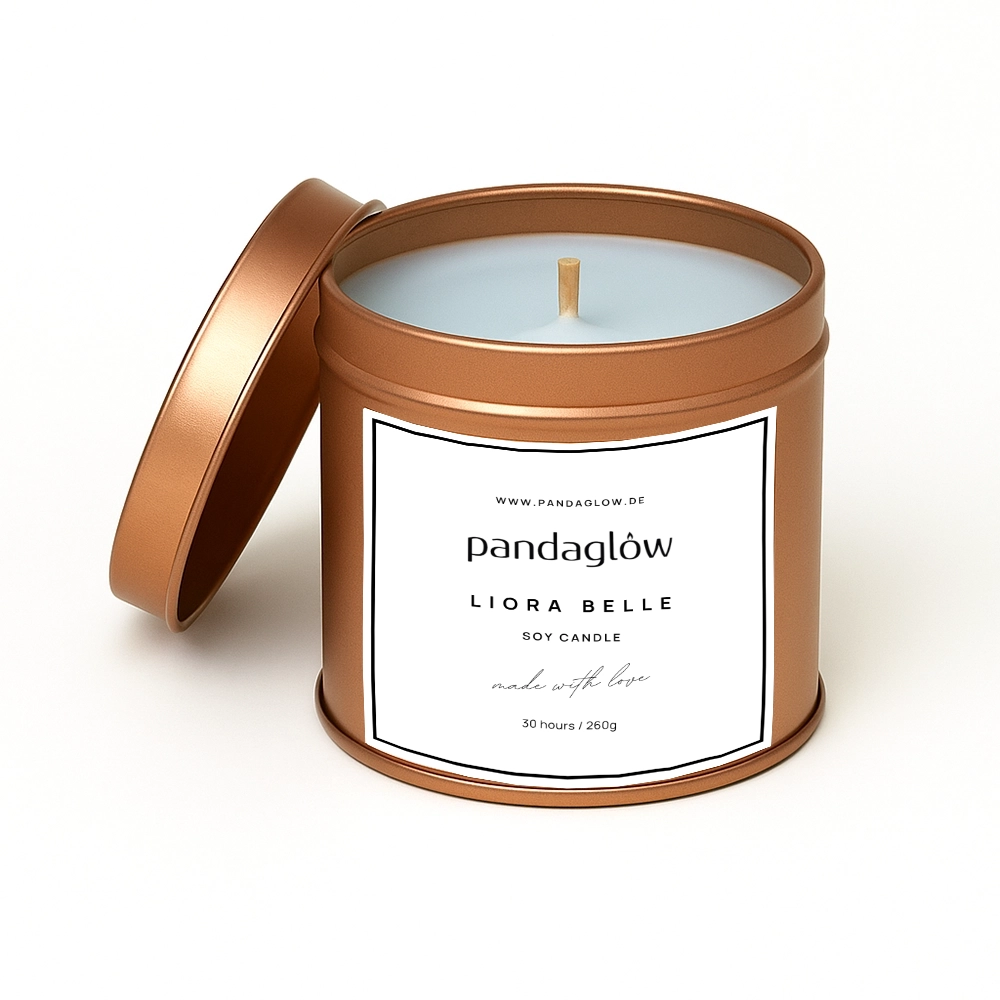 Duftkerze Liora Belle Roségold